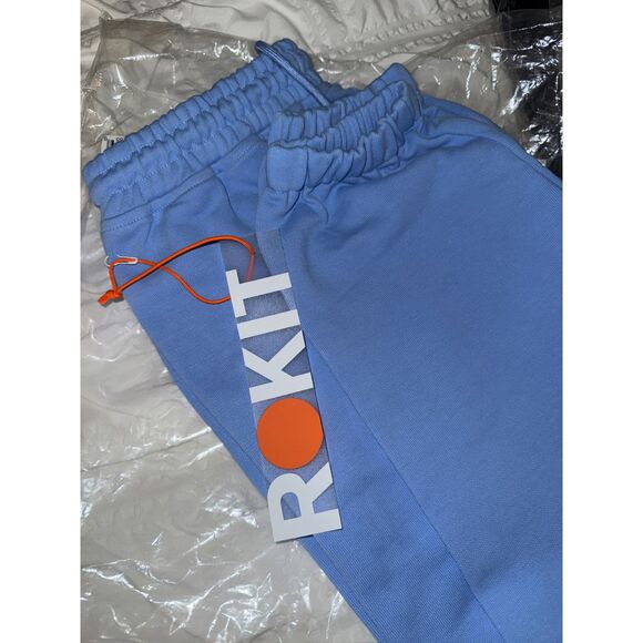 NWT ROKIT Core Sweatpants in Baby Blue size S - Picture 4 of 9